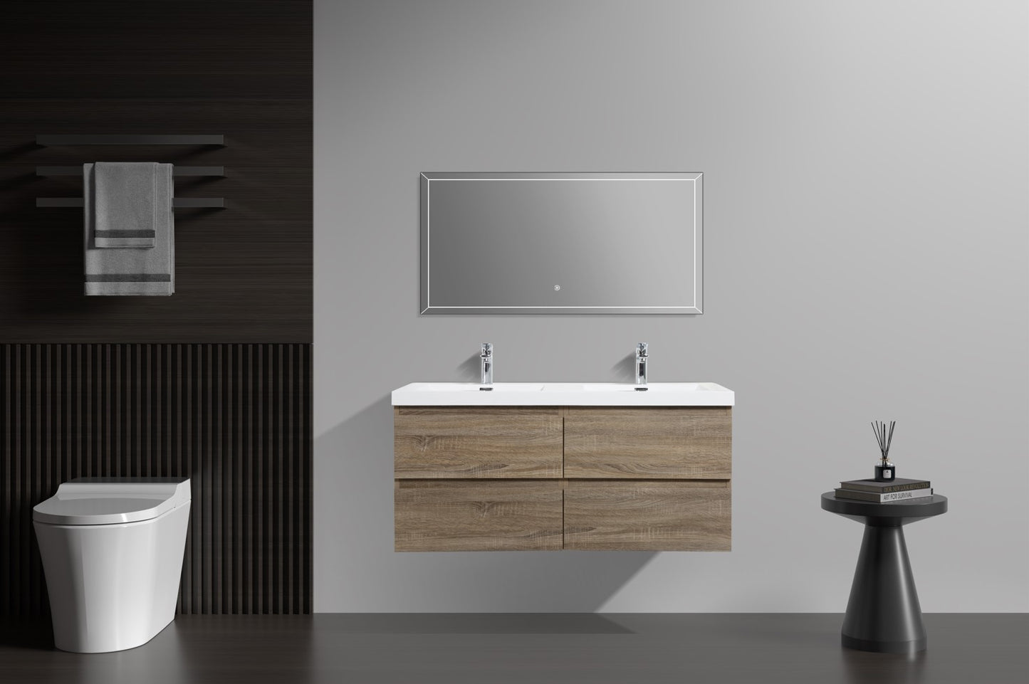 Angela 48"D Soft Oak