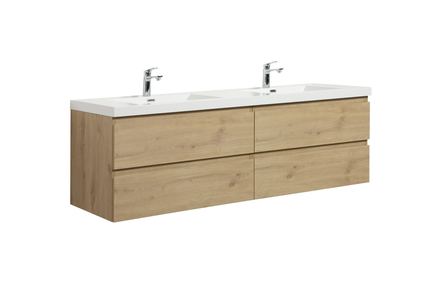Angela 72" Aged Oak