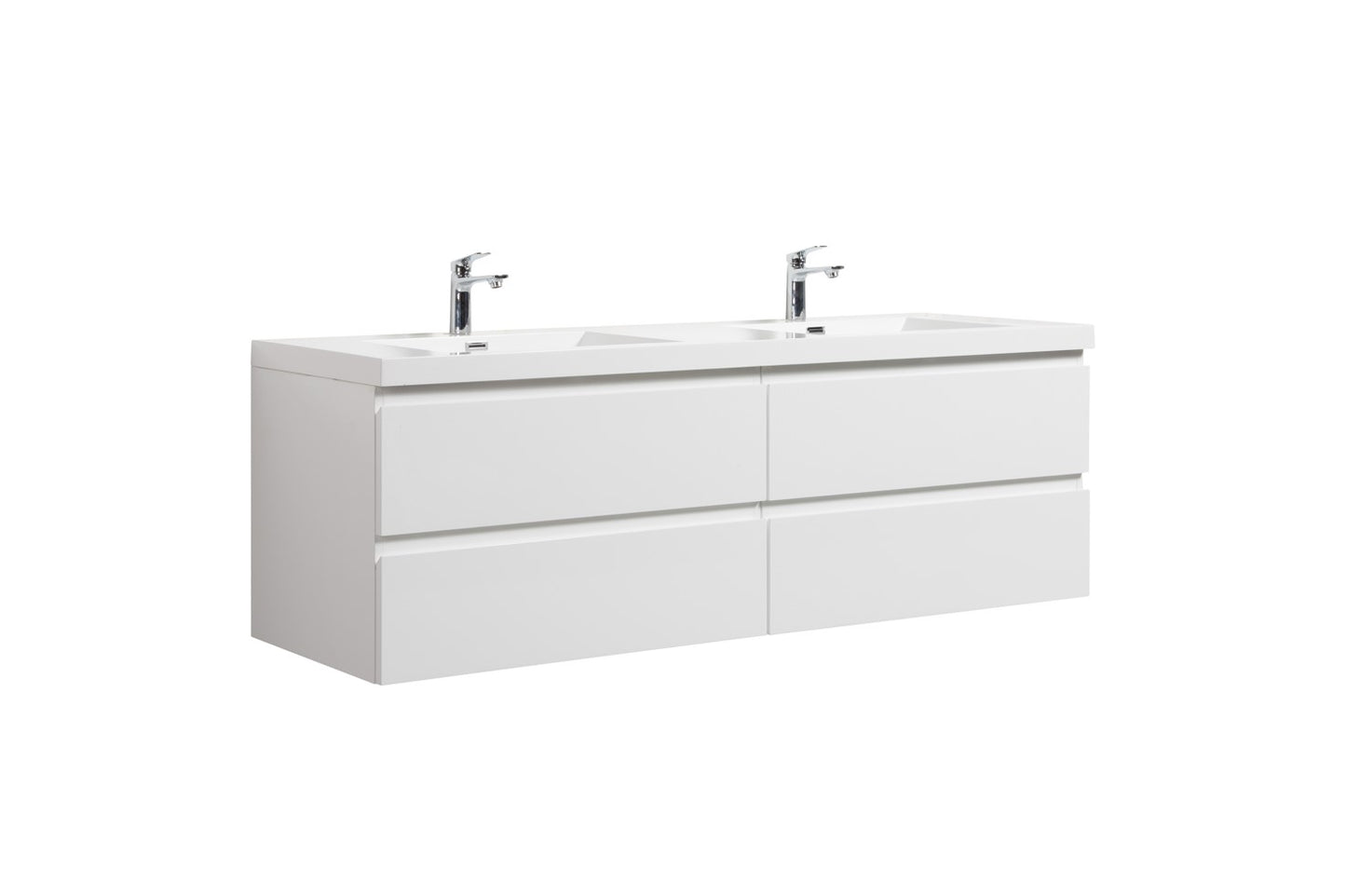 Angela 72" Gloss White