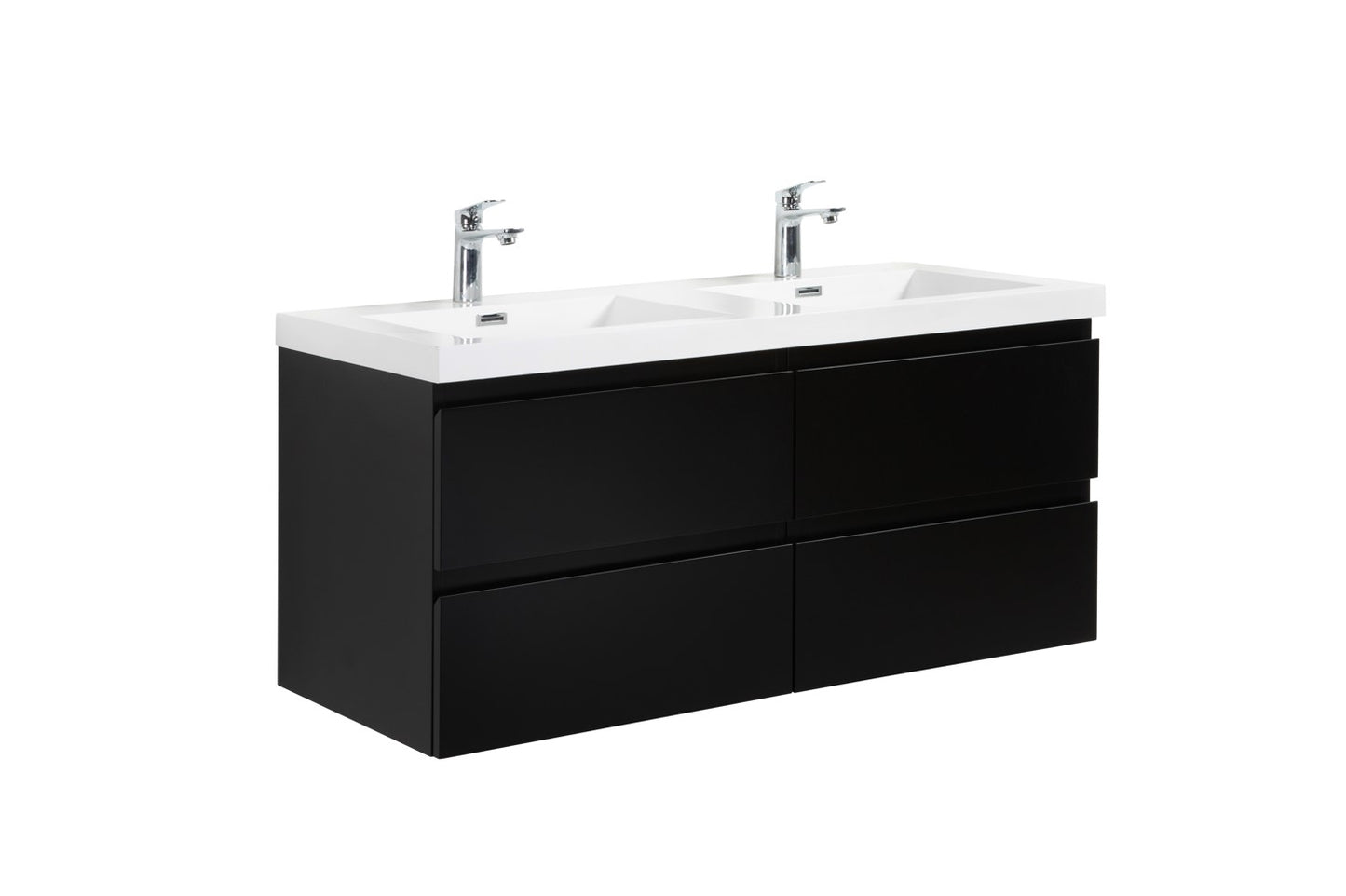 Angela 48"D Matte Black