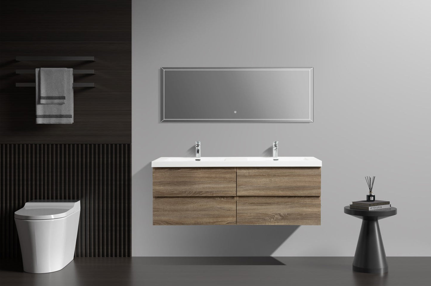 Angela 60"D Soft Oak